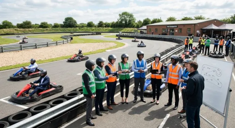 Activité automobile pour séminaire d'entreprise à Lyon : karting, rallye
